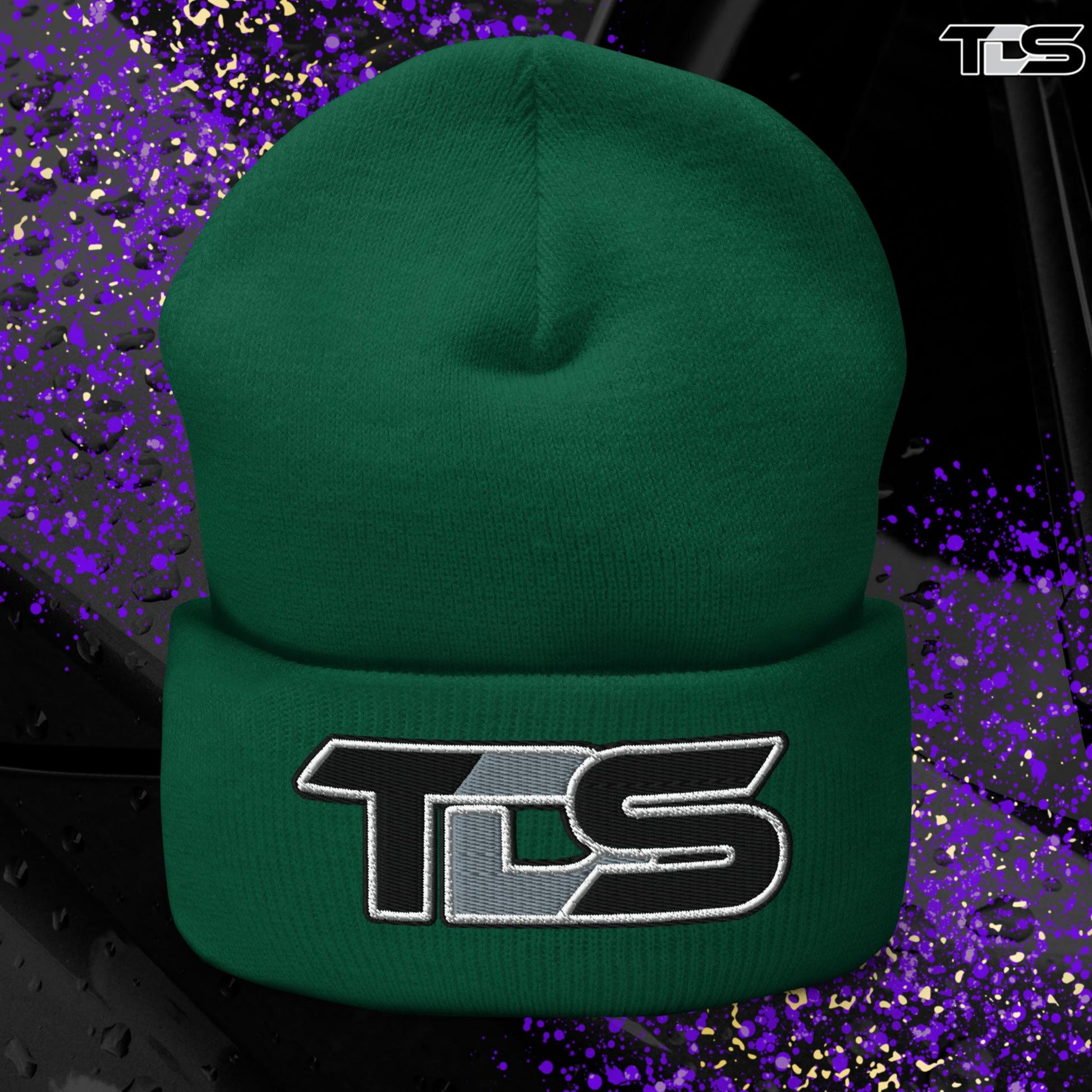 Green That Detail Shop TDS Beanie. The Best Detailing Hat.