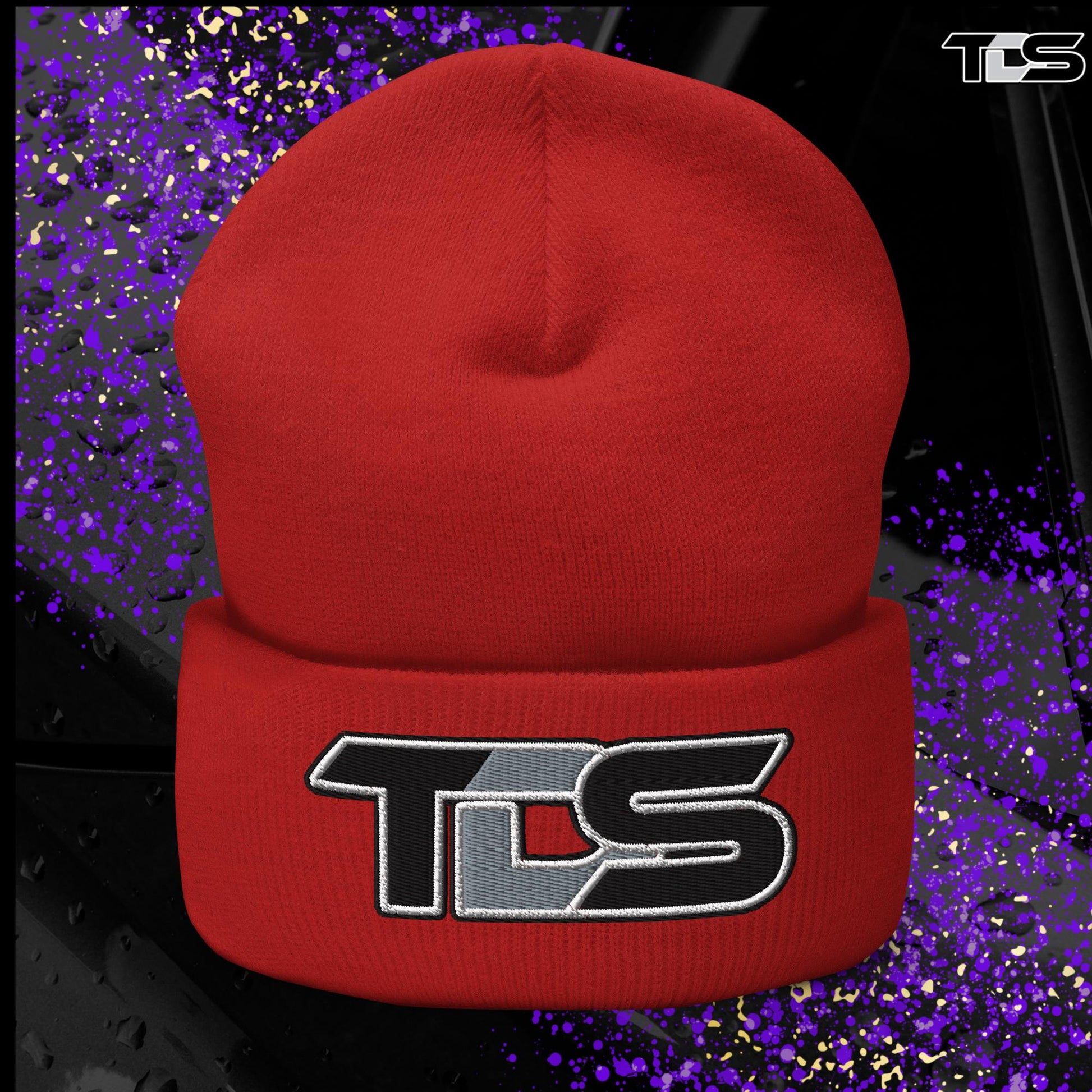 Red That Detail Shop TDS Beanie. The Best Detailing Hat.