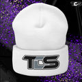 White That Detail Shop TDS Beanie. The Best Detailing Hat.