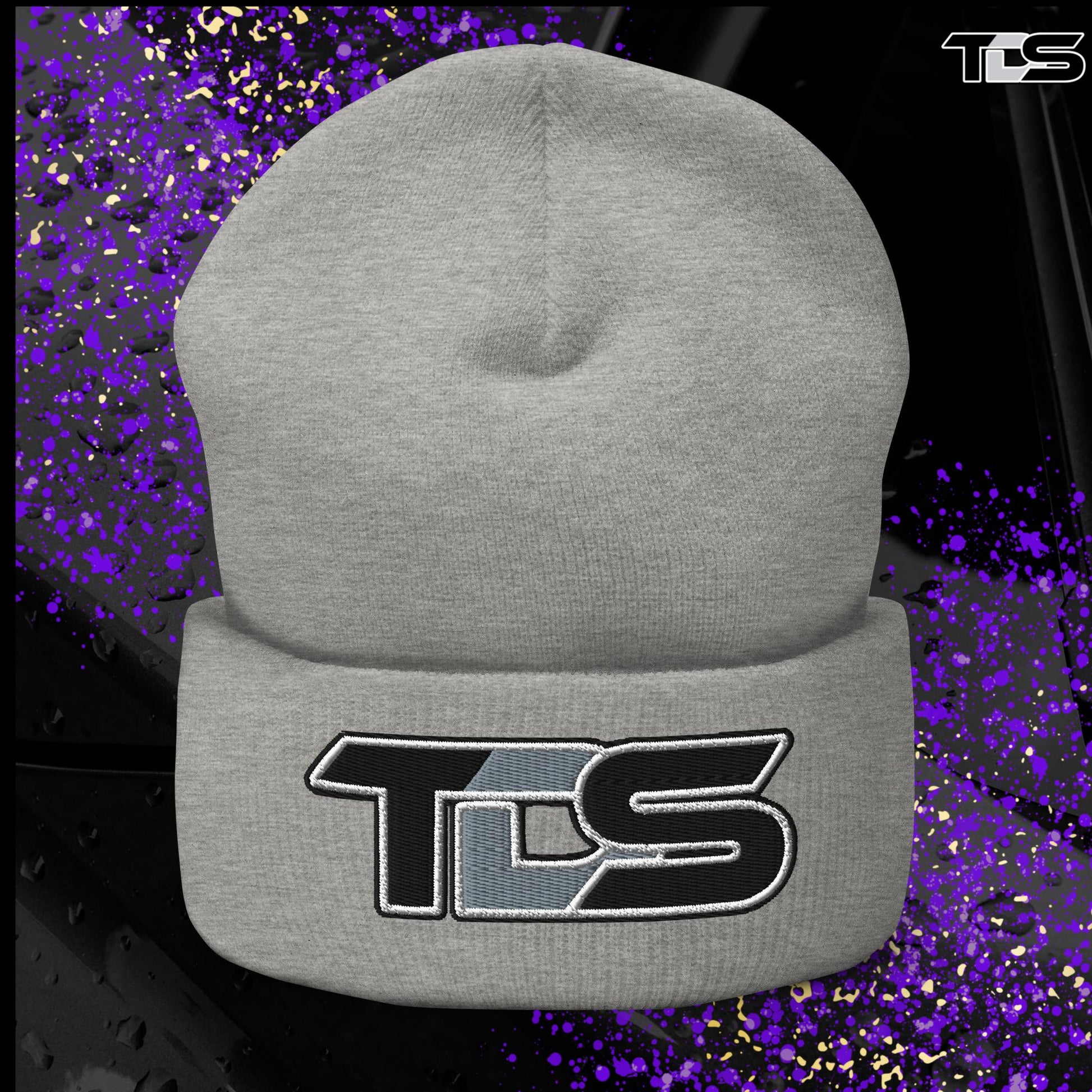 Heather Grey That Detail Shop TDS Beanie. The Best Detailing Hat.