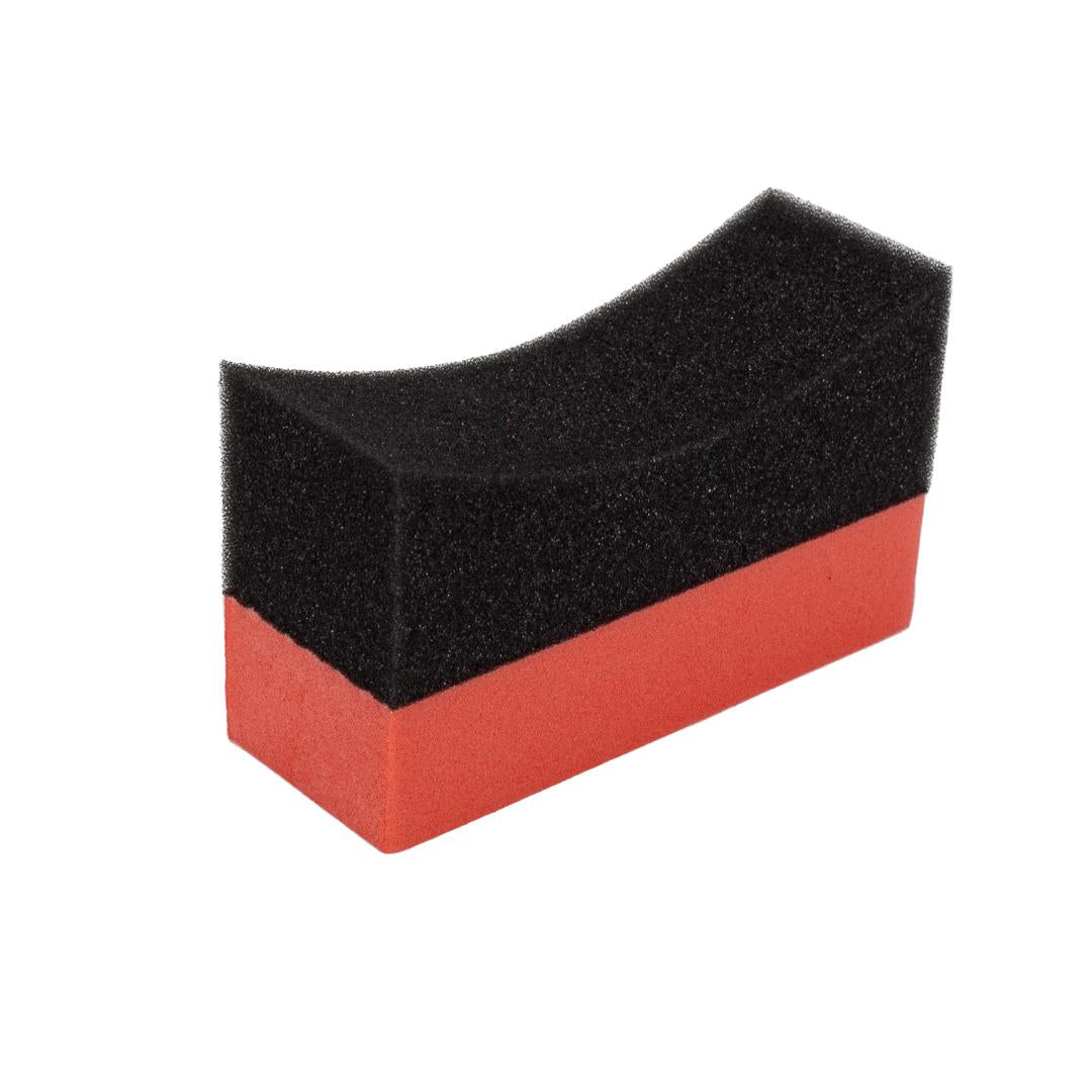 Maxshine Tire Dressing Applicator Clean Wheel Foam Pad- Curved