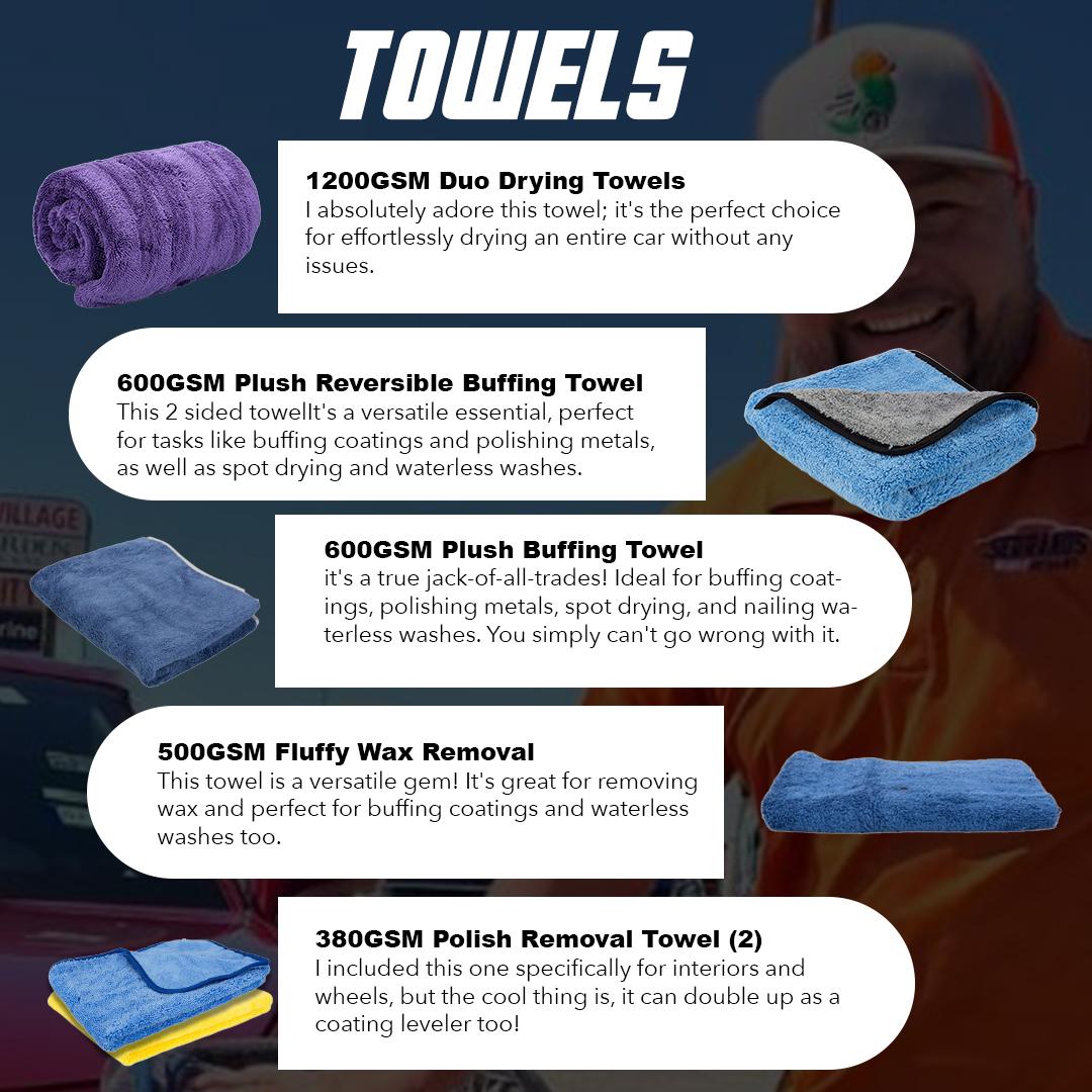 MaxShine Serrano's Mobile Detailing Car Cleaning Kit Serrano’s Mobile Detailing brings you a starter car cleaning kit that takes your car’s appearance to the