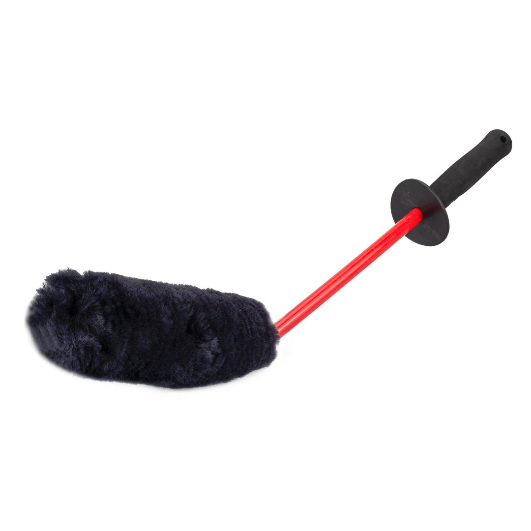 Maxshine EZ Detailing Brushes | Ultimate Wool Wheel Brush – Angled Reach - detail shot 5
