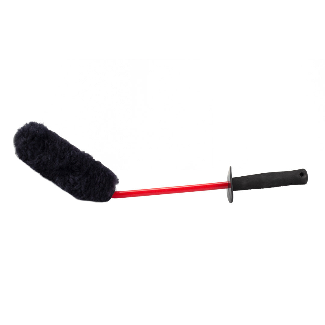 Maxshine EZ Detailing Brushes | Ultimate Wool Wheel Brush – Angled Reach - detail shot 6