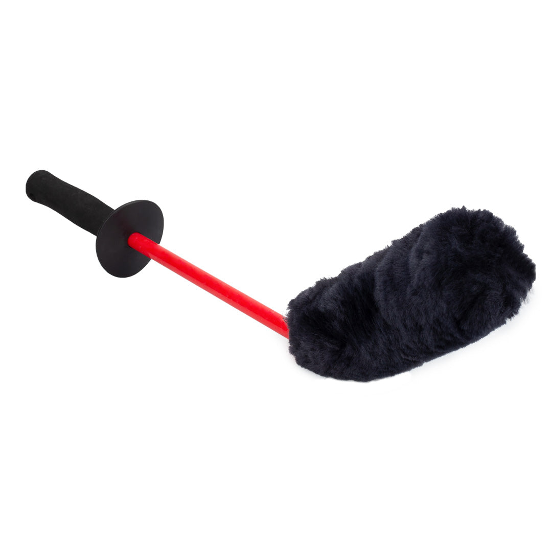 Maxshine EZ Detailing Brushes | Ultimate Wool Wheel Brush – Angled Reach - detail shot 9