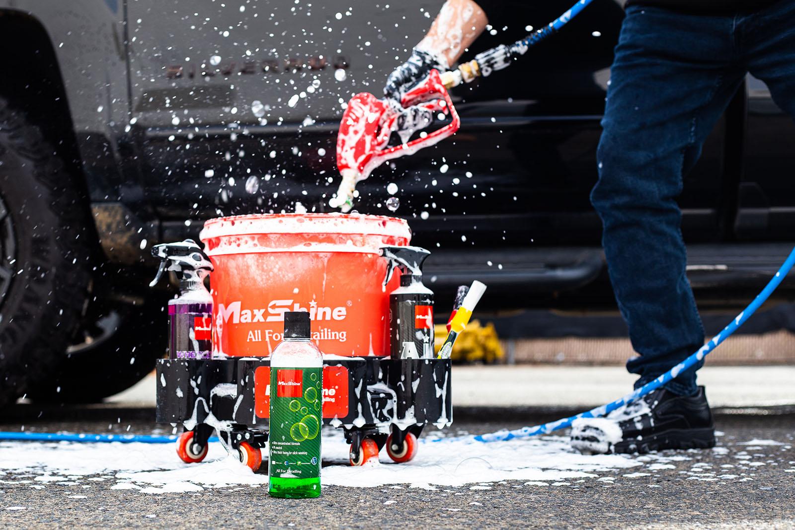 MaxShine Serrano's Mobile Detailing Car Cleaning Kit Serrano’s Mobile Detailing brings you a starter car cleaning kit that takes your car’s appearance to the