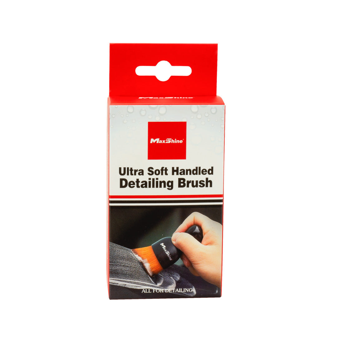 Handheld Brush - An Ultra Soft Brush, Scratch-free, Ergonomic Design The Handheld Brush is crafted for precision car detailing, targeting vulnerable areas such
