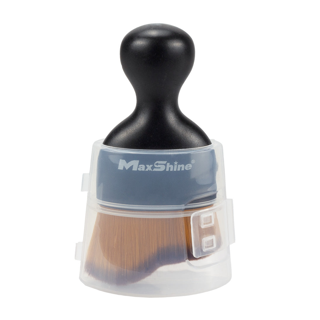Handheld Brush - An Ultra Soft Brush, Scratch-free, Ergonomic Design The Handheld Brush is crafted for precision car detailing, targeting vulnerable areas such