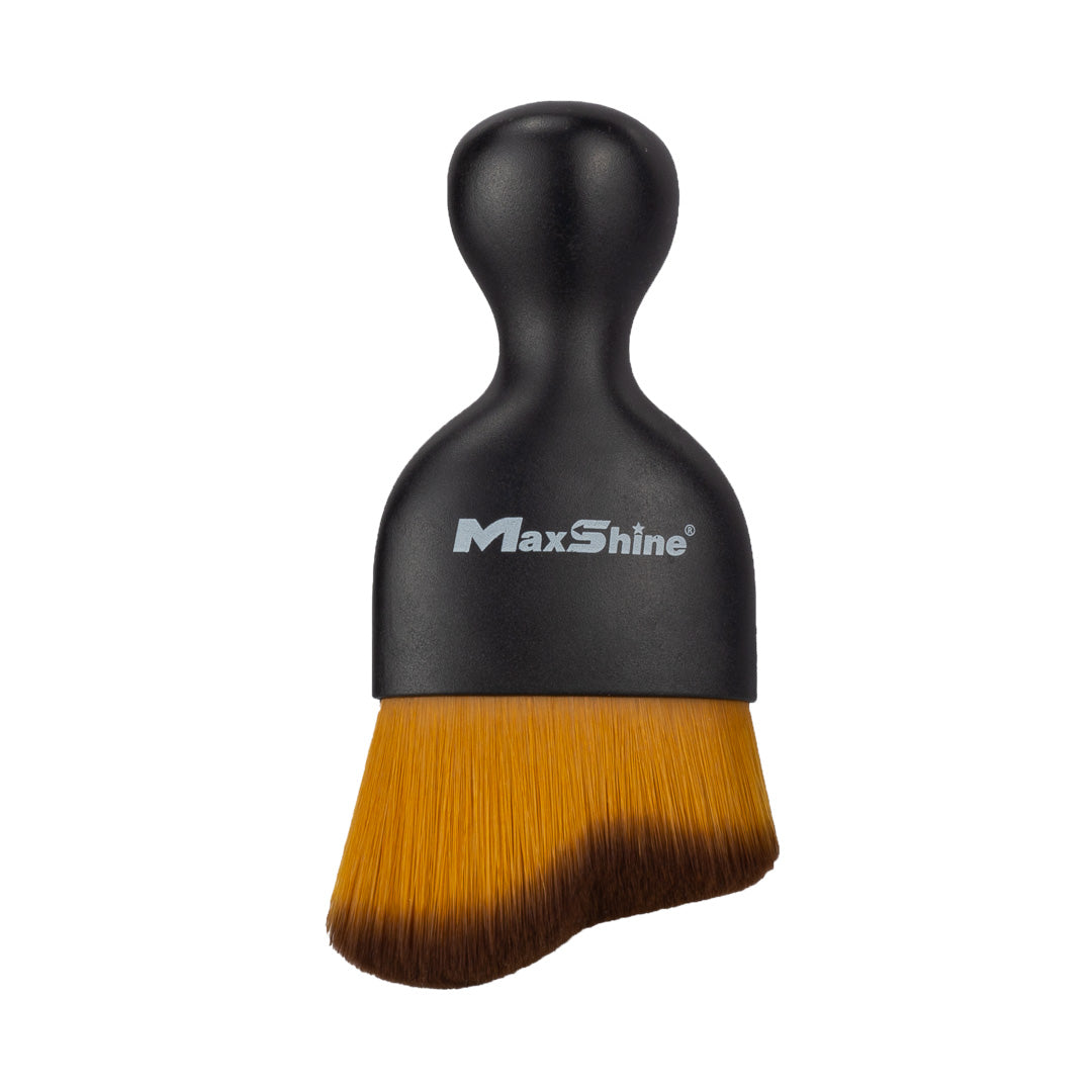 Handheld Brush - An Ultra Soft Brush, Scratch-free, Ergonomic Design The Handheld Brush is crafted for precision car detailing, targeting vulnerable areas such