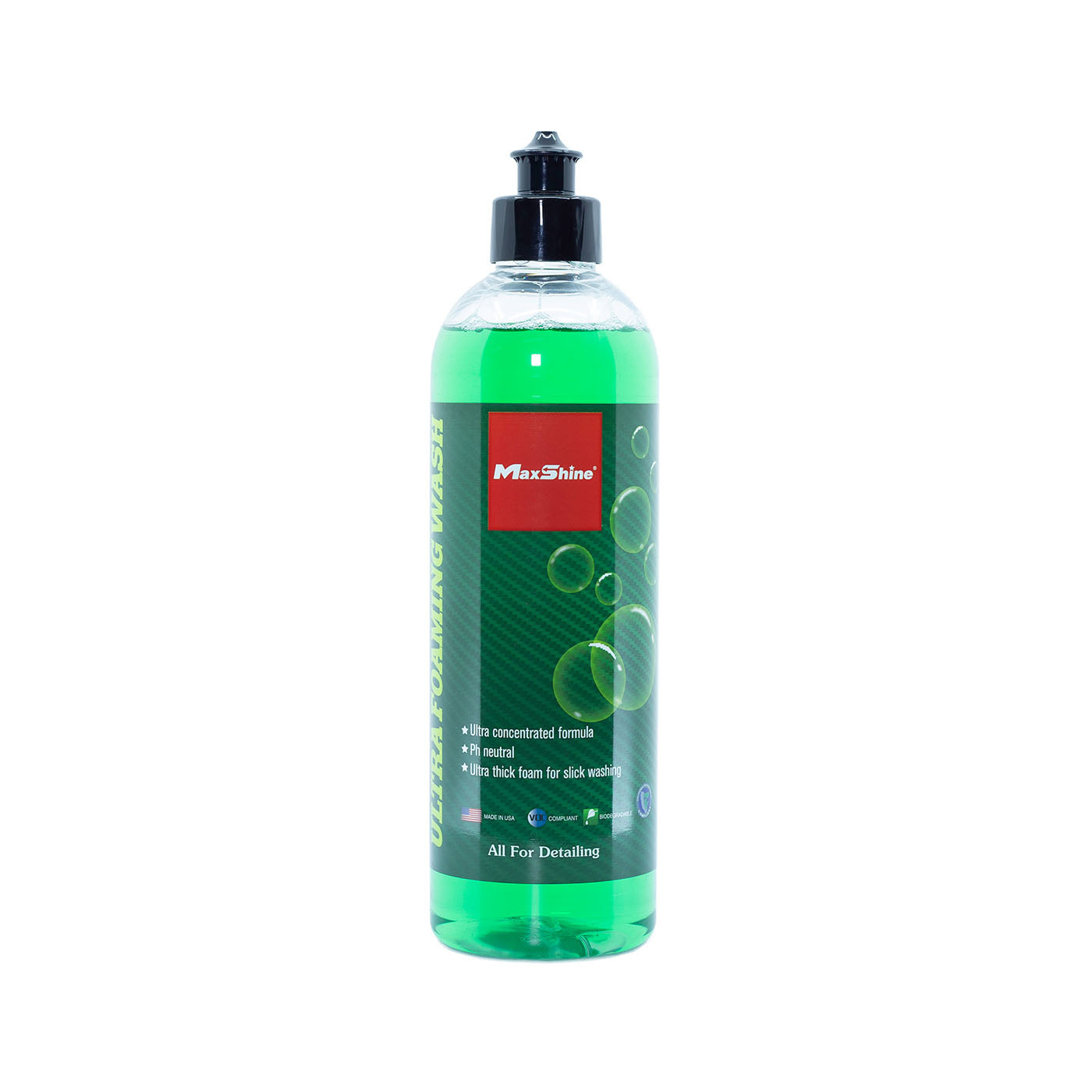 Foam Cleanser pH Neutral Ultra Foaming Wash Ultra Foaming Wash is a car wash foam cleanser that produces thick suds and safely removes dirt, grime, and