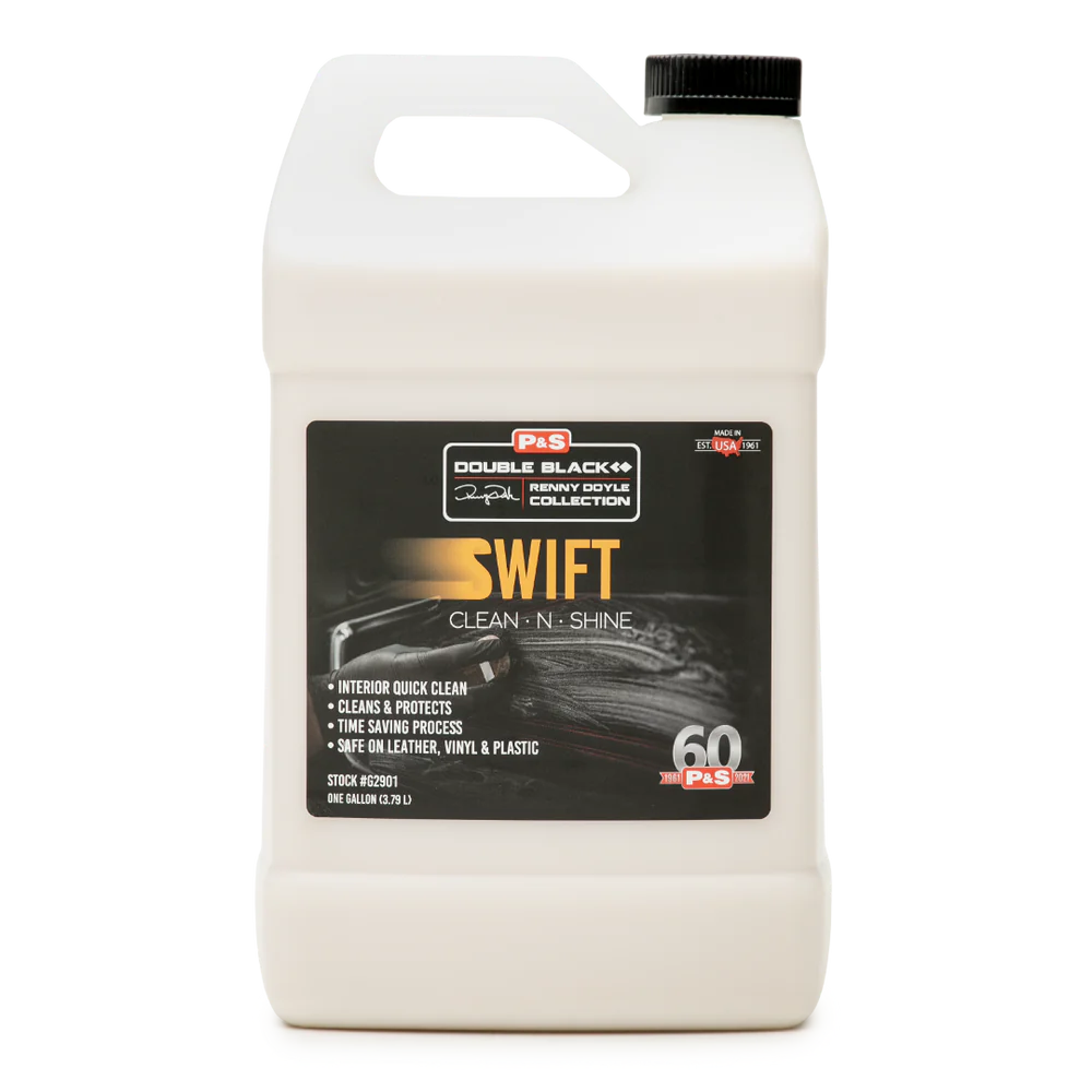P&S Detailing Products P&S SWIFT CLEAN AND SHINE GALLON in use - professional detailing application