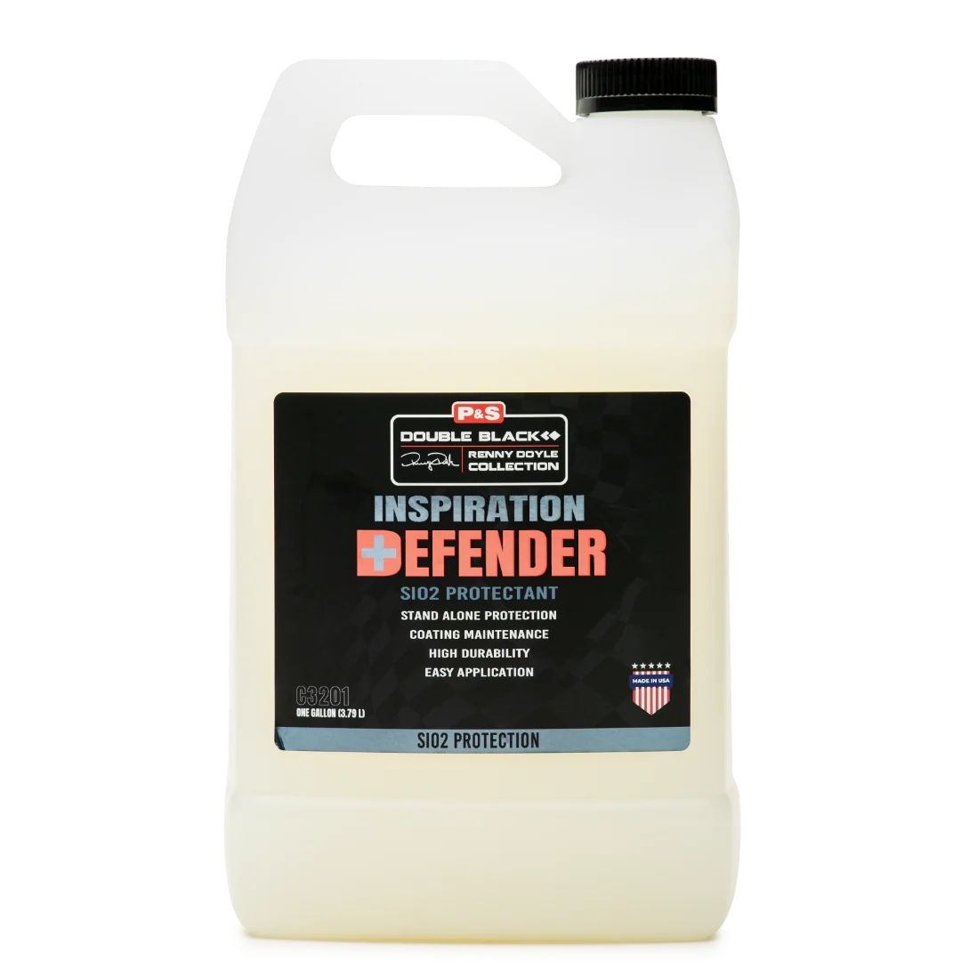 P&S Detailing Products P&S DEFENDER SIO2 PROTECTANT GALLON in use - professional detailing application
