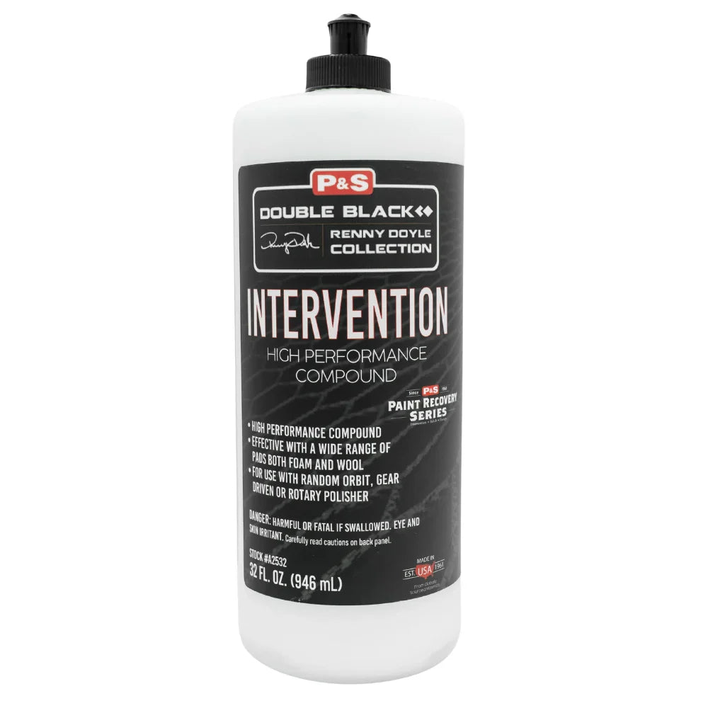 P&S Detailing Products P&S Intervention - High Performance Compound 32oz in use - professional detailing application