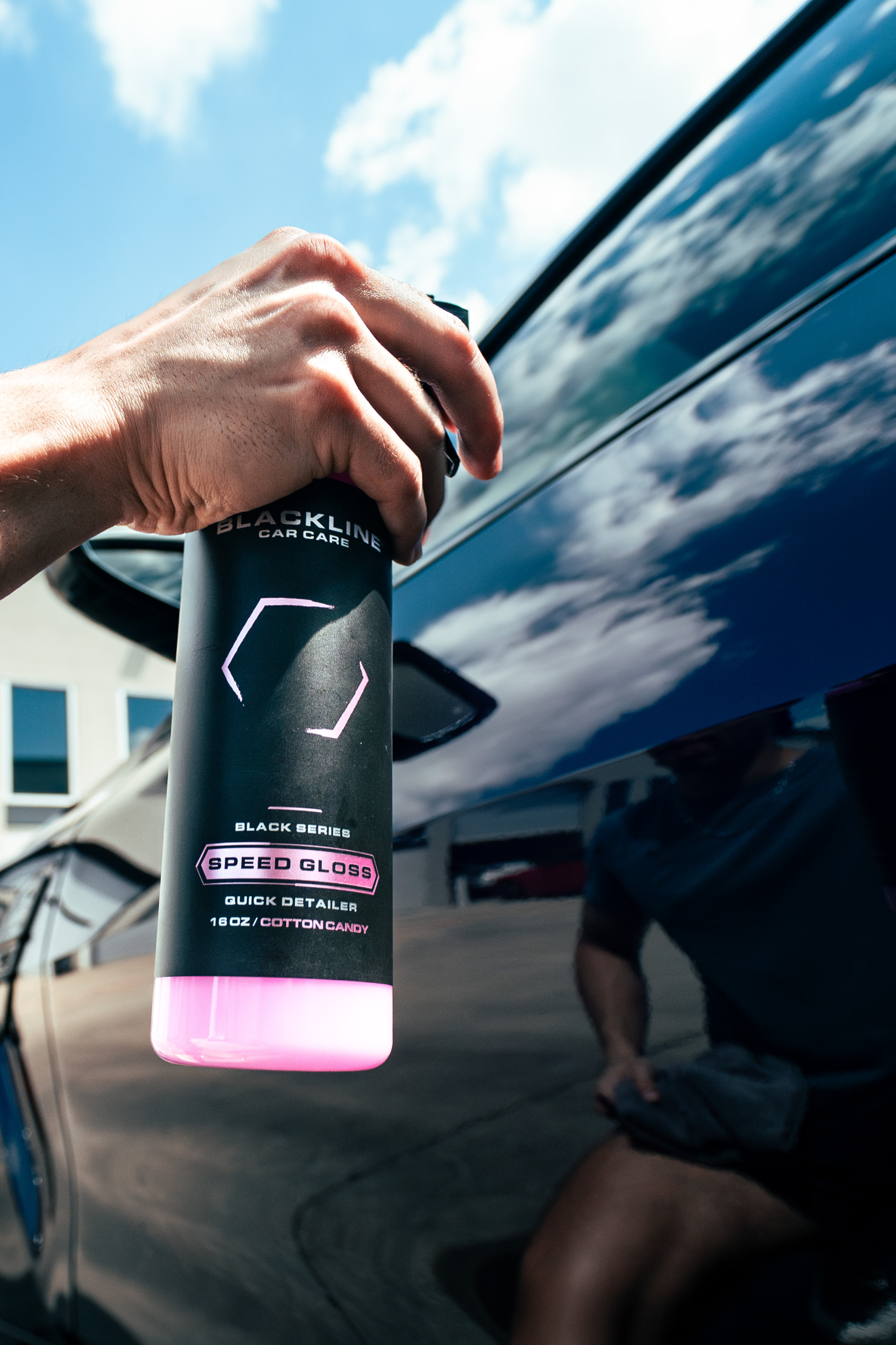 Blackline Car Care BLACKLINE® SPEED GLOSS QUICK DETAILER - detail shot 6