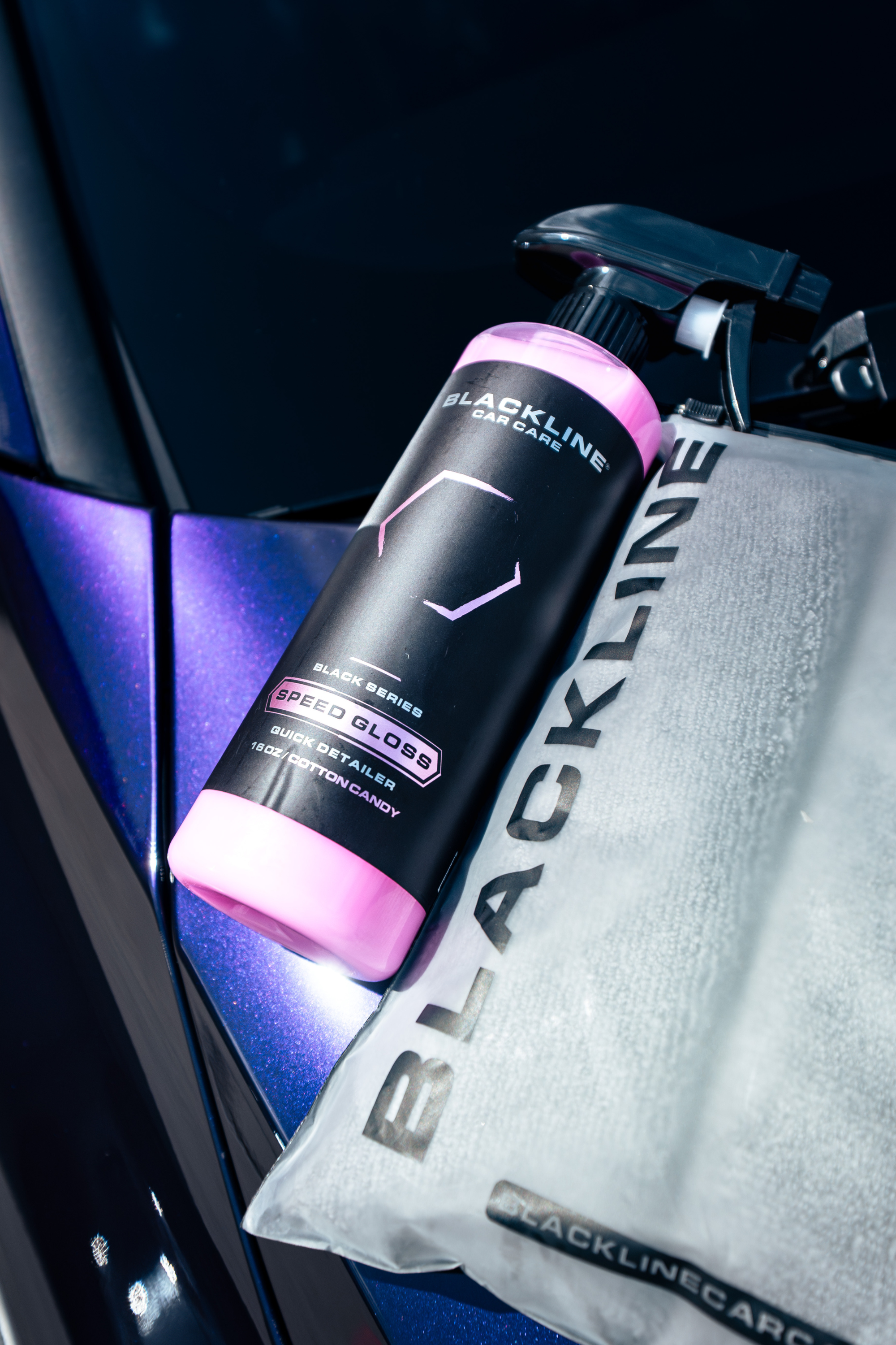 Blackline Car Care BLACKLINE® SPEED GLOSS QUICK DETAILER - detail shot 7