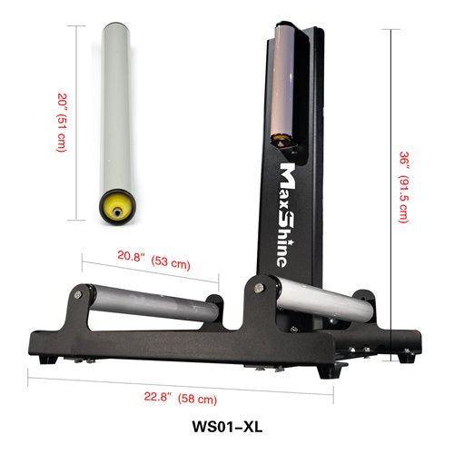 Maxshine Wheel Stand Tire Roller - detail shot 18