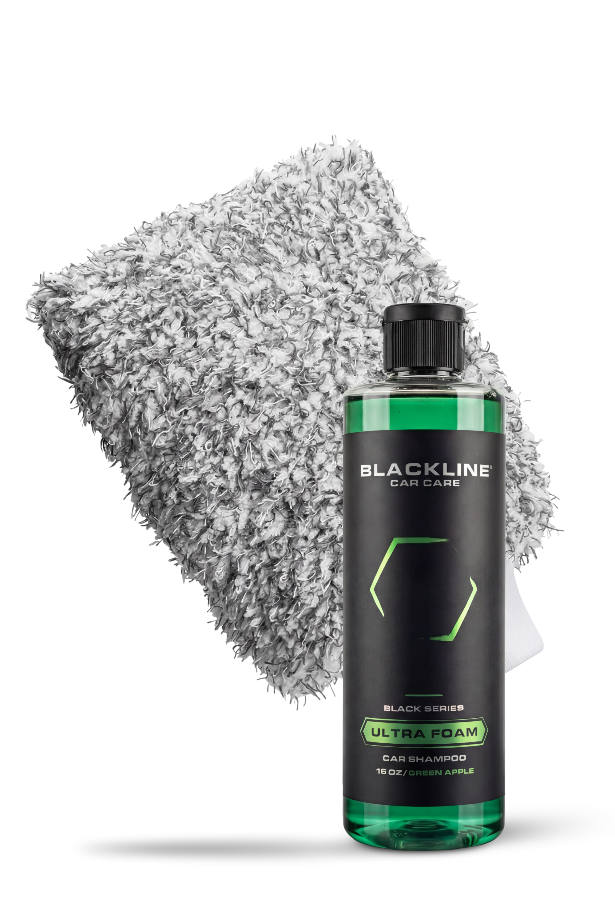 Blackline Car Care BLACKLINE® MICROFIBER WASH MITT - detail shot 8