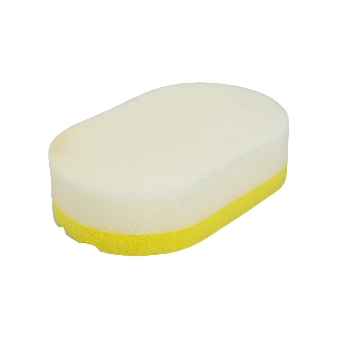 Maxshine Foam Waxing Applicator in use - professional detailing application