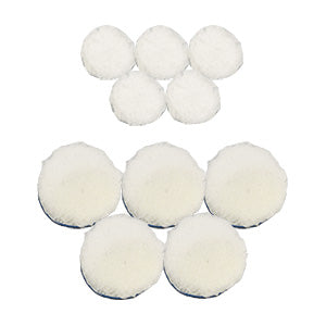 Polishing Pads Kit The Polishing Pads Kit contains a complete set of foam and wool pads for MaxShine's Mini Cordless Polisher. Take your detailing skills to