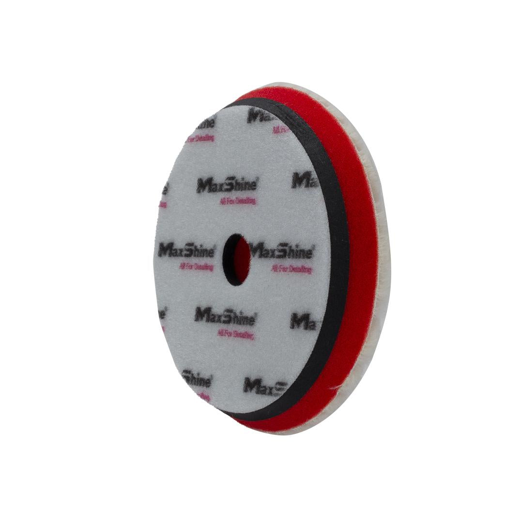 Maxshine Wool Cutting Pads Rubber Backed - 3in, 5in, 6in - detail shot 11