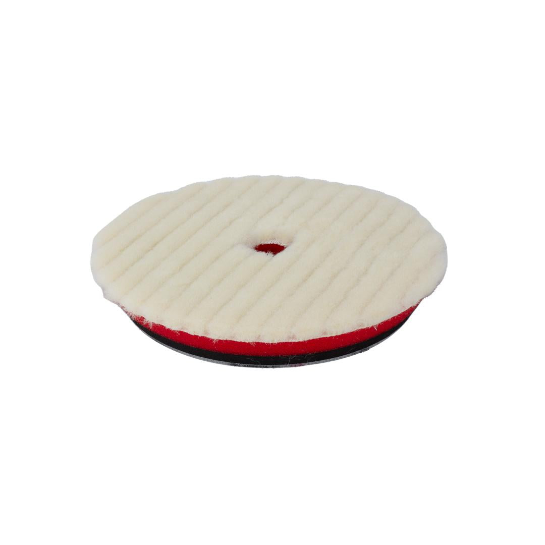 Maxshine Wool Cutting Pads Rubber Backed - 3in, 5in, 6in - detail shot 16