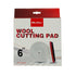Maxshine Wool Cutting Pads Rubber Backed - 3in, 5in, 6in - detail shot 12