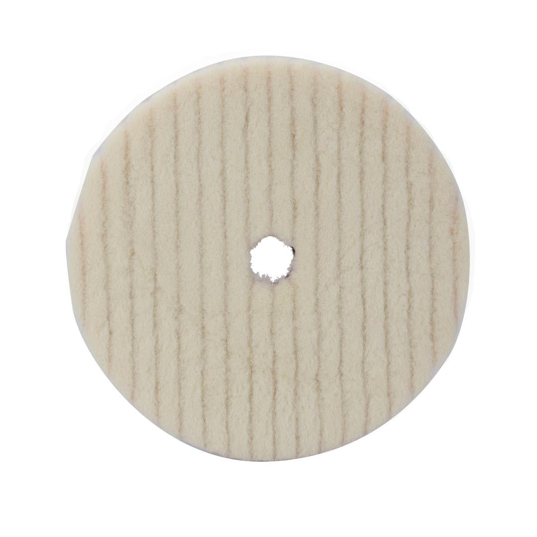 Maxshine Wool Cutting Pads Rubber Backed - 3in, 5in, 6in - detail shot 13