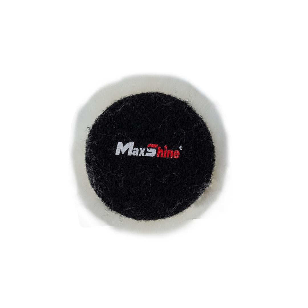 Maxshine Long Hair Wool Cutting Pad for Buffers - 3in, 5in, 6in - detail shot 4
