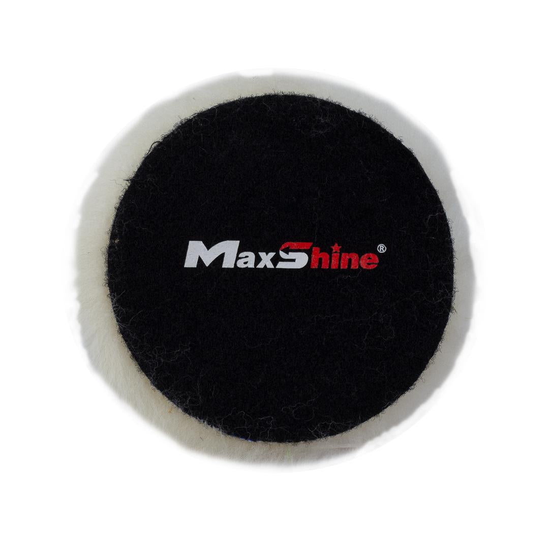 Maxshine Long Hair Wool Cutting Pad for Buffers - 3in, 5in, 6in - detail shot 9