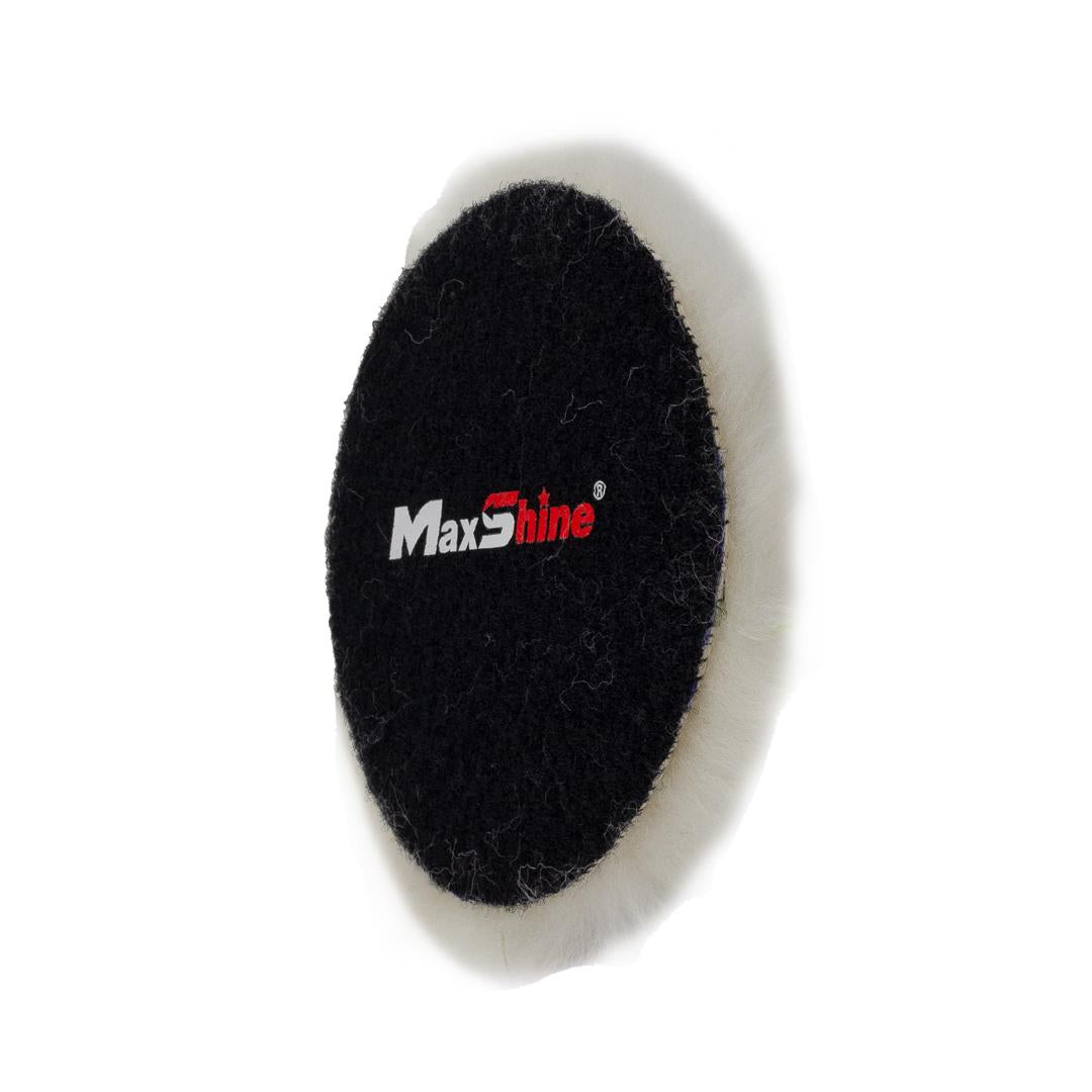 Maxshine Long Hair Wool Cutting Pad for Buffers - 3in, 5in, 6in - detail shot 7