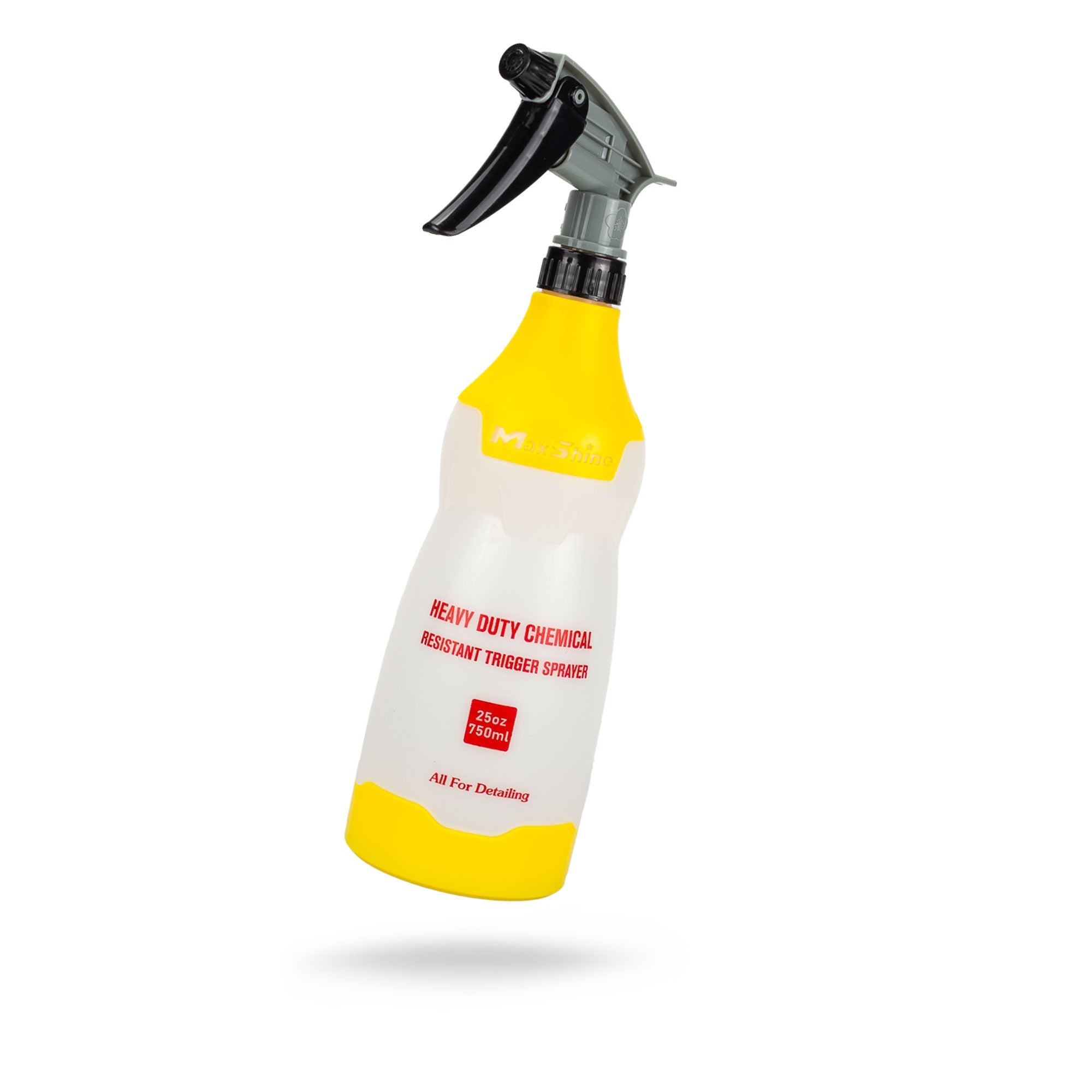 The Spray Bottle Works Perfectly With Detailing Chemicals. The heavy-duty spray bottle works perfectly with detailing chemical compounds. Are you tired of