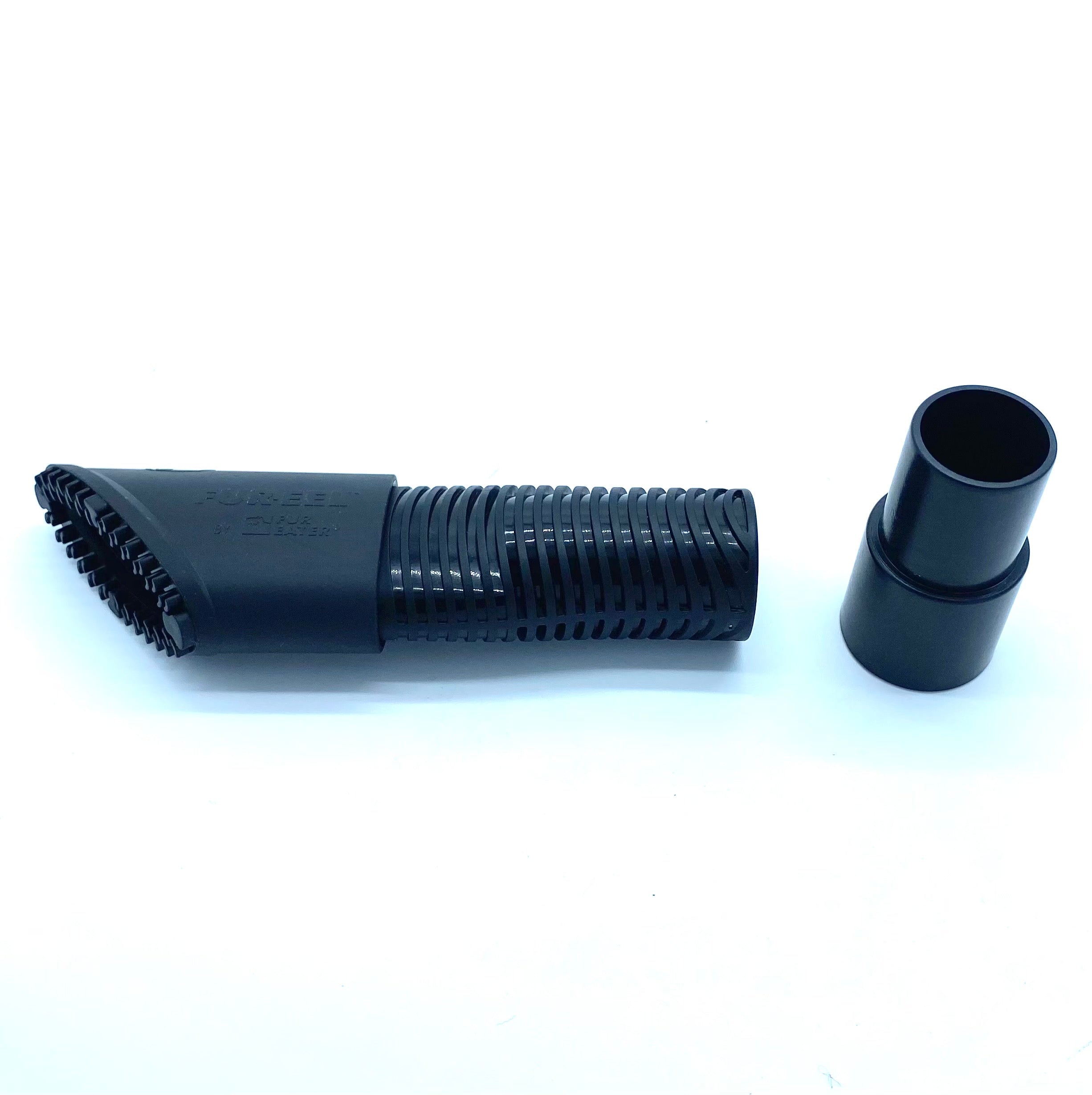 Do you have a brand of vacuum that has a 1 3/8 inch (35 mm) outside hose end diameter? Then you will need this inexpensive adapter to use the Fang & Fur eel