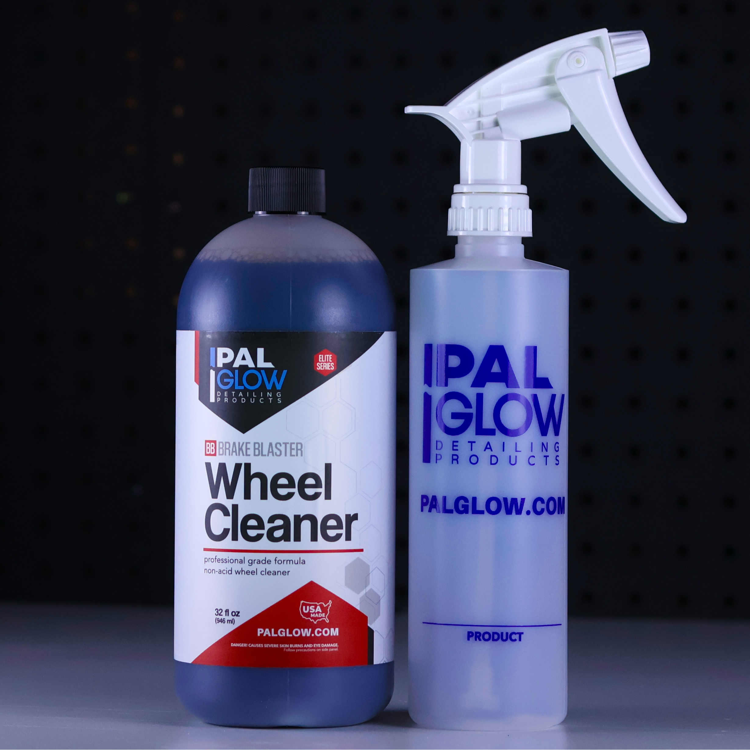 PalGlow Brake Blaster Wheel Cleaner - iron-removing wheel cleaner for brake dust removal
