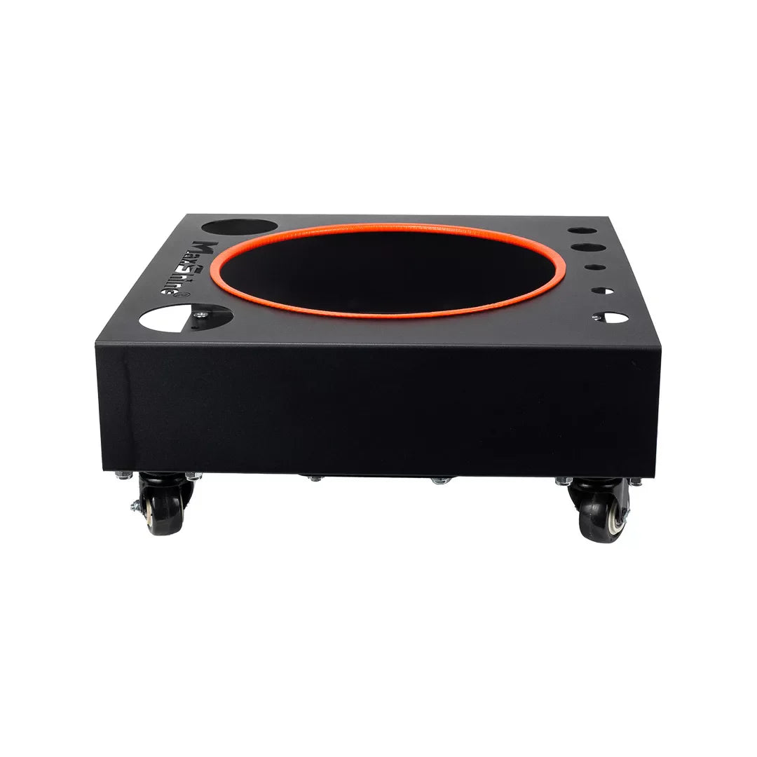 Detailing Bucket Dolly This detailing bucket dolly is a must-have for any car enthusiast. It easily holds most standard buckets and features two locking