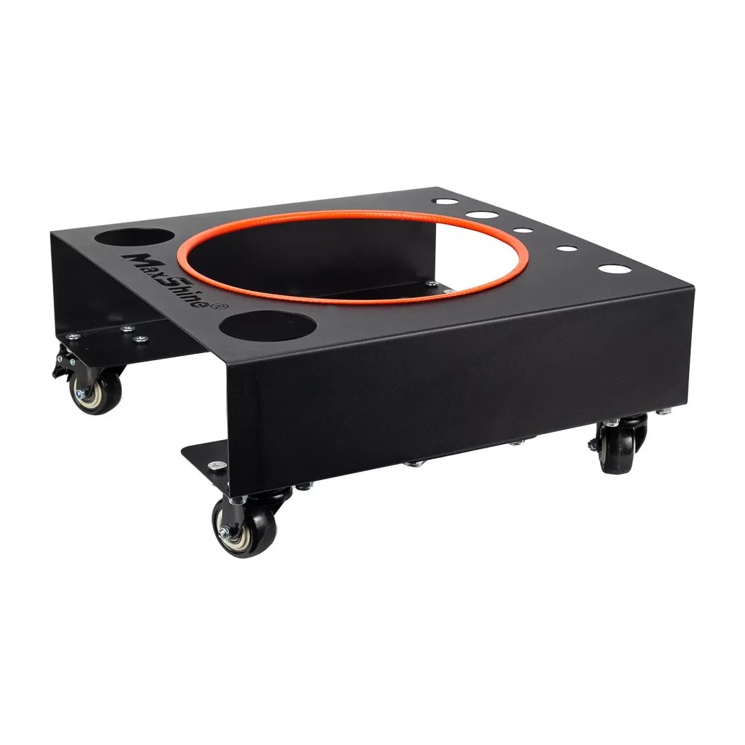 Detailing Bucket Dolly This detailing bucket dolly is a must-have for any car enthusiast. It easily holds most standard buckets and features two locking