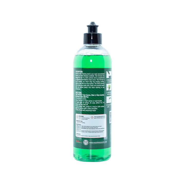 Foam Cleanser pH Neutral Ultra Foaming Wash Ultra Foaming Wash is a car wash foam cleanser that produces thick suds and safely removes dirt, grime, and
