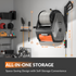 Discover the Giraffe Tools Grandfalls Electric Wall Mount Pressure Washer Pro with a durable 100ft retractable hose. Perfect for cleaning patios, cars