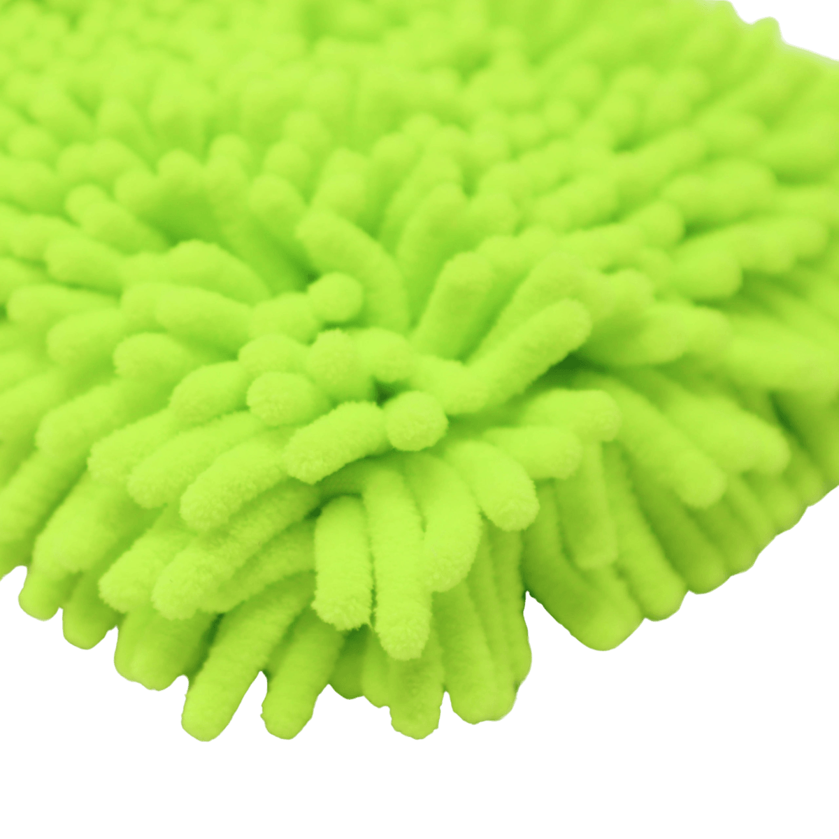 Green Microfiber Chenille Wash Mitt