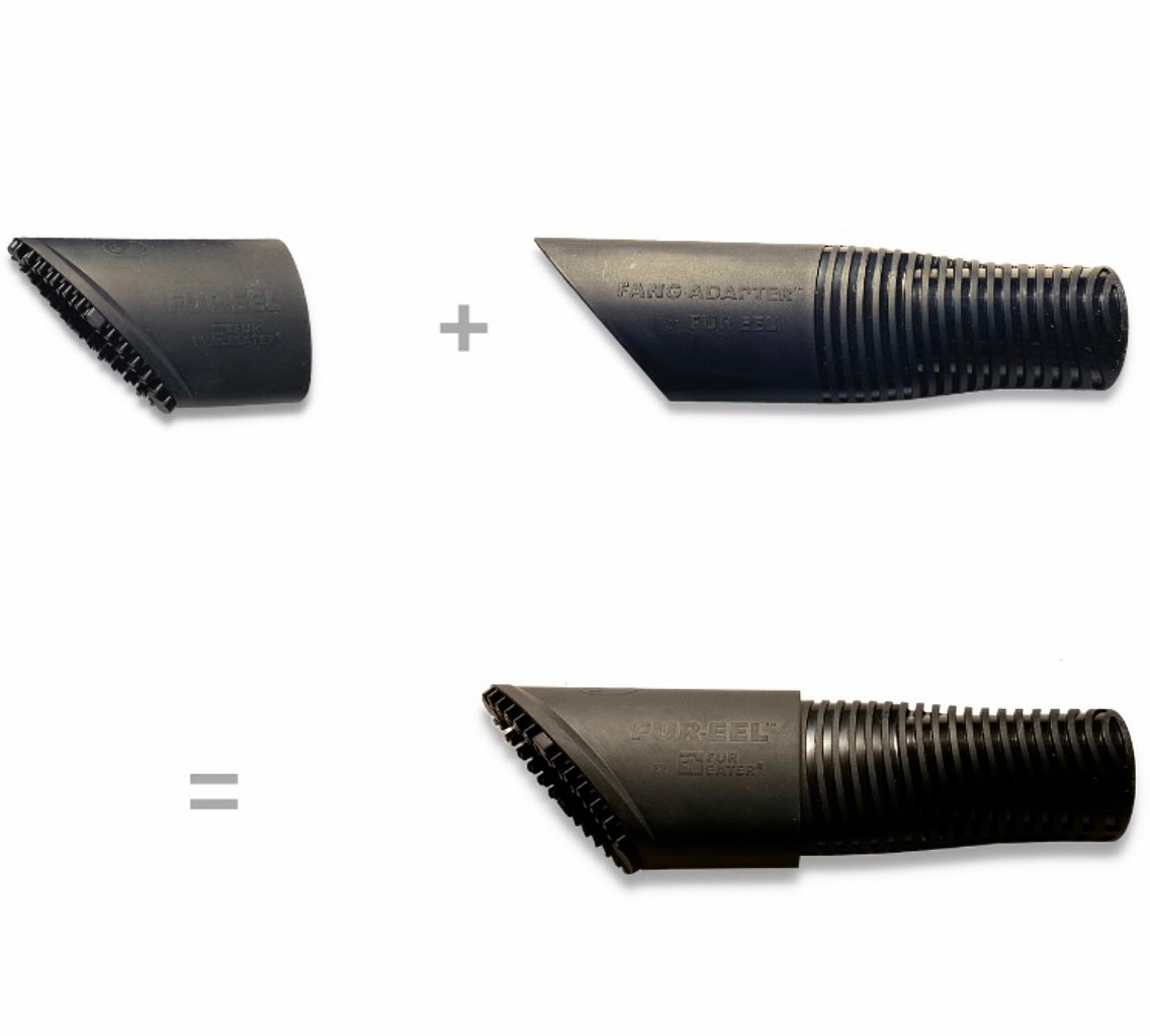 Best Dog Hair Vacuum Attachment for Pros Double the Fur Eel power! The Hammerhead Double Fur Eel Combo Kit delivers faster, deeper pet hair and debris removal