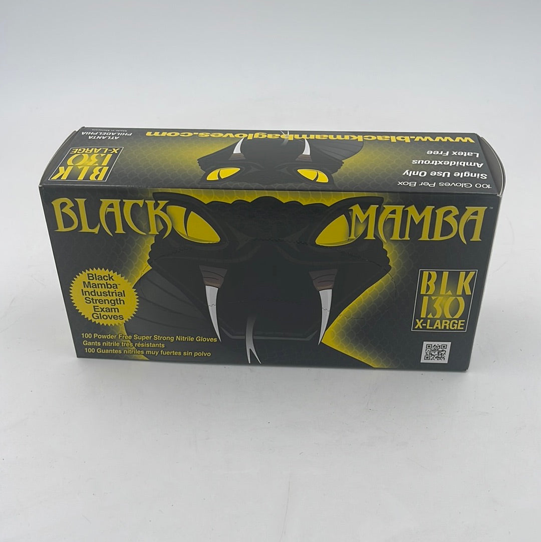 Black Mamba 6.25 Mil Nitrile Gloves- X Large