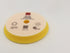Fine Yellow DA foam pad, contour edge design, 180mm(7in)