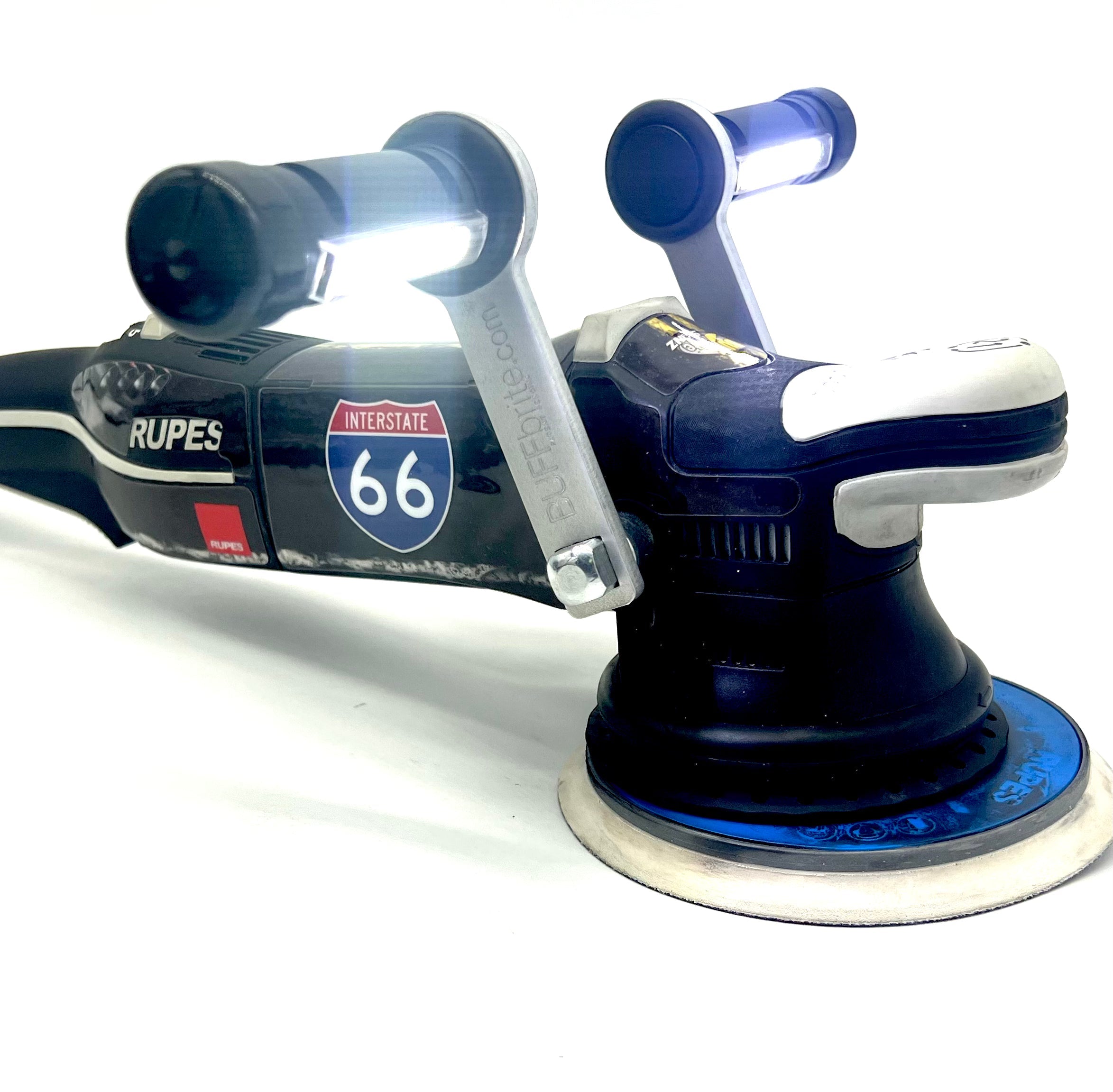 Want a Bargain? Get 2 Flamethrower lll polishing lights (the second is 1/2 Off) and a Free mounting hub with this kit. (Best kit for a dual action polisher)