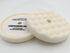 Buff and Shine White Coarse Waffle Face Foam Pad, Recessed Backing 8 in