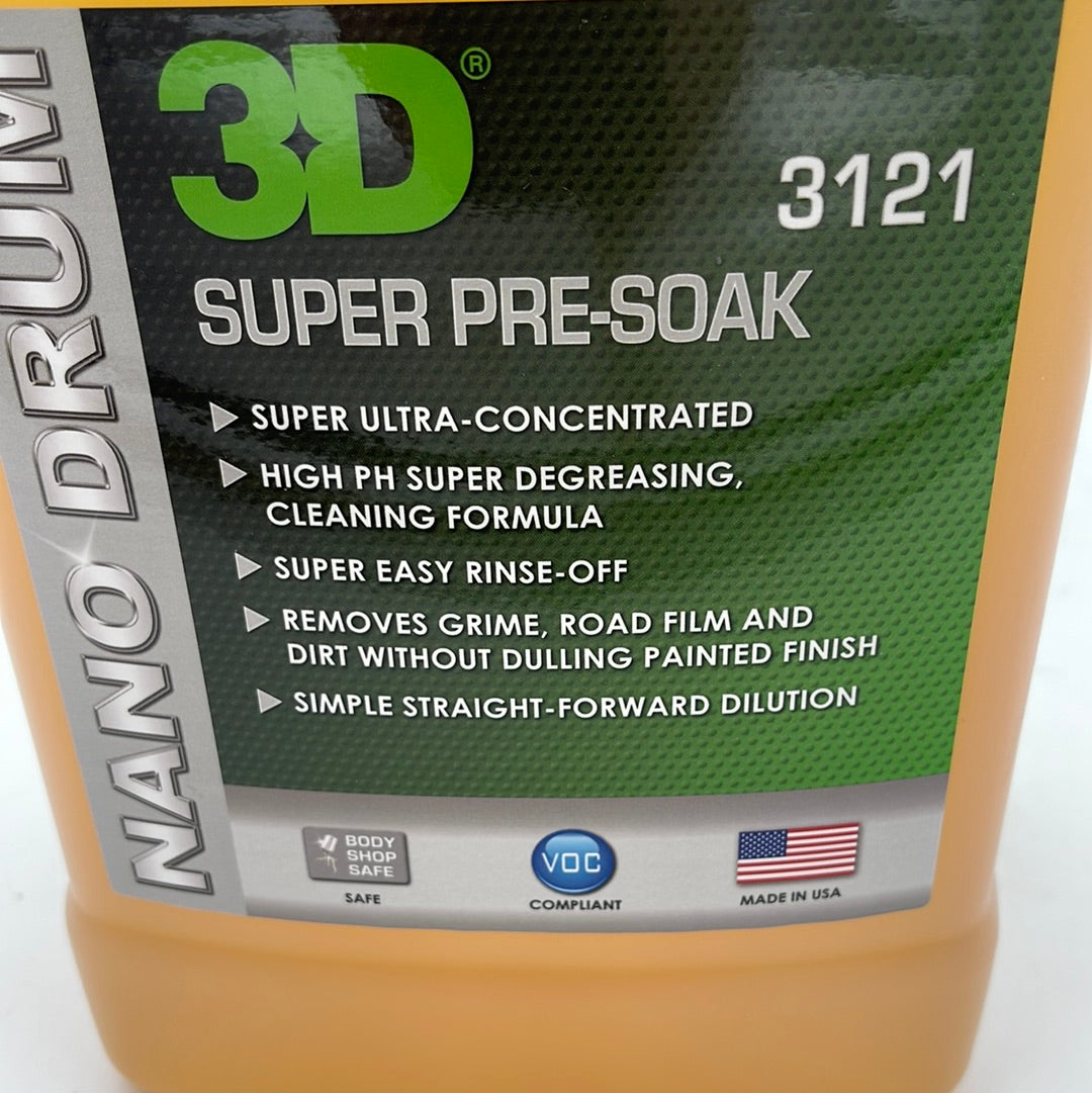 3D Super Pre-Soak Concentrate 1 Gallon - front product view
