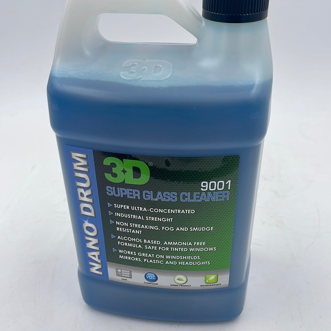 3D Super Glass Cleaner Concentrate 1 Gallon - front product view