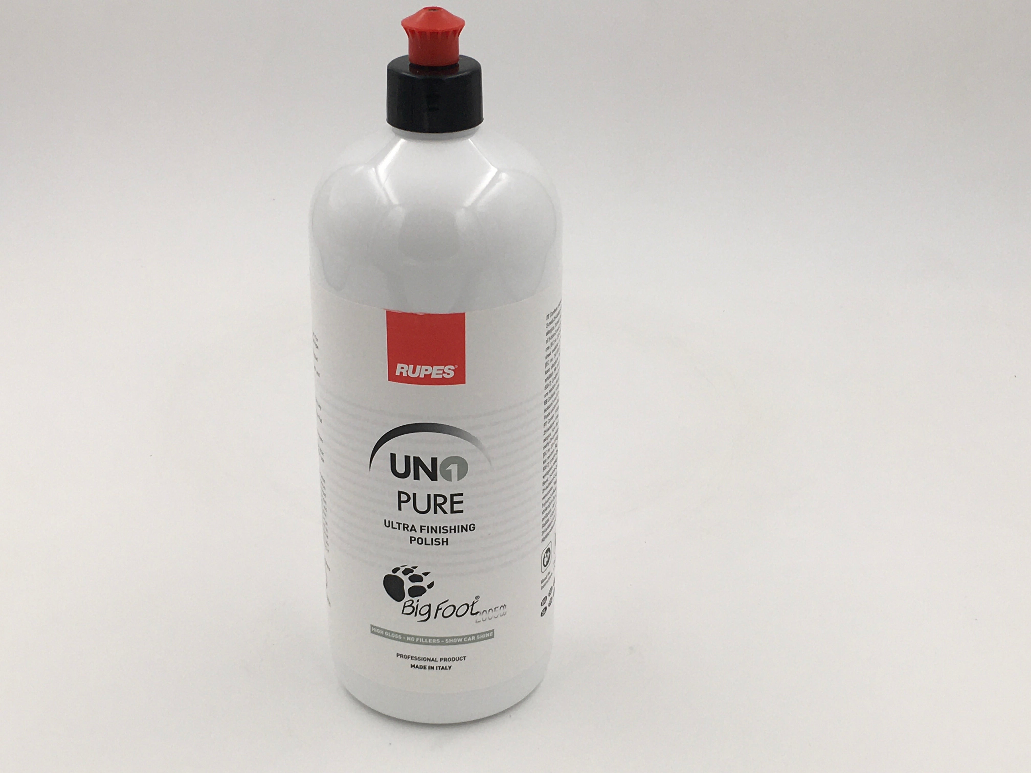 RUPES UNO Pure Ultra Finishing Polish 1000 mL for RUPES paint correction and detailing workflows