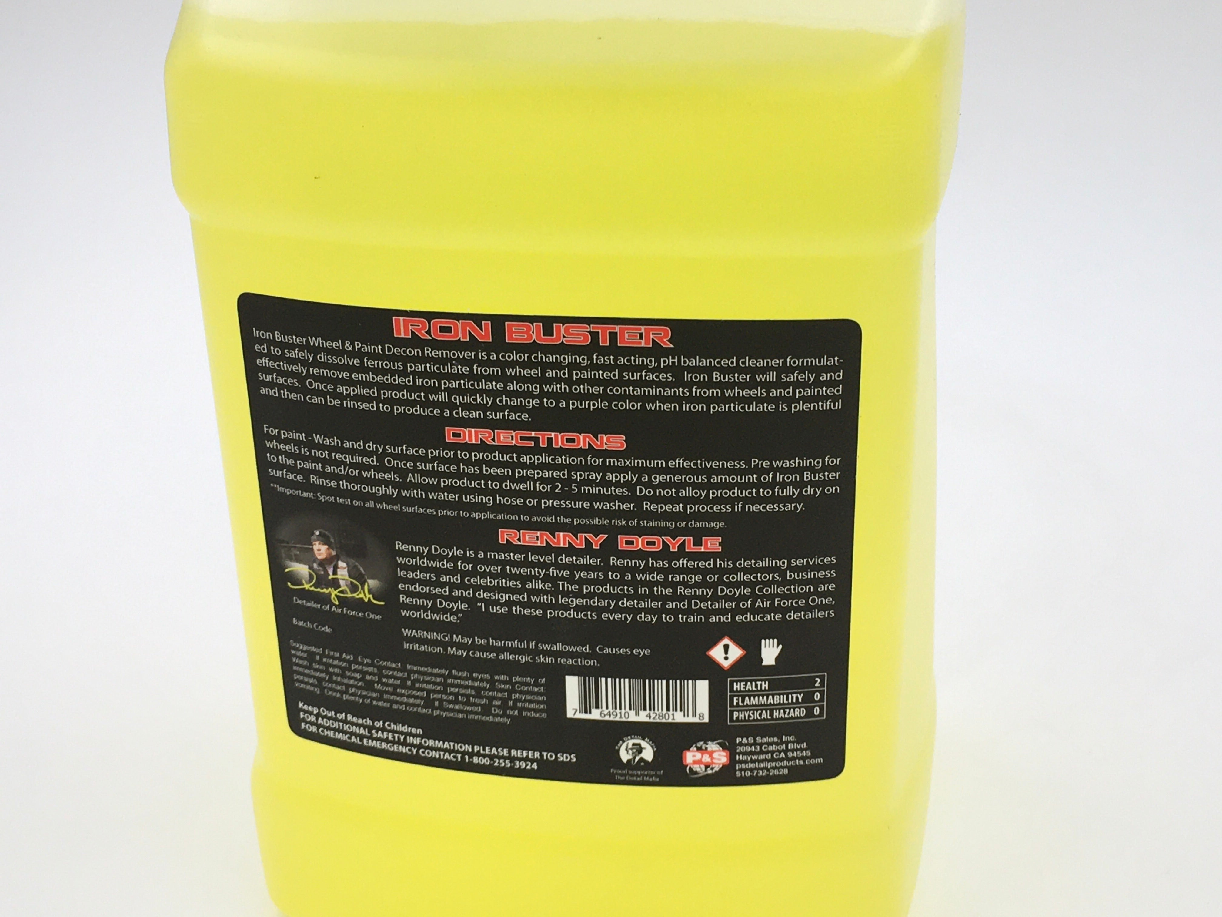 P&S Iron Buster Wheel & Paint Decon Remover - 1 Gallon - additional product view