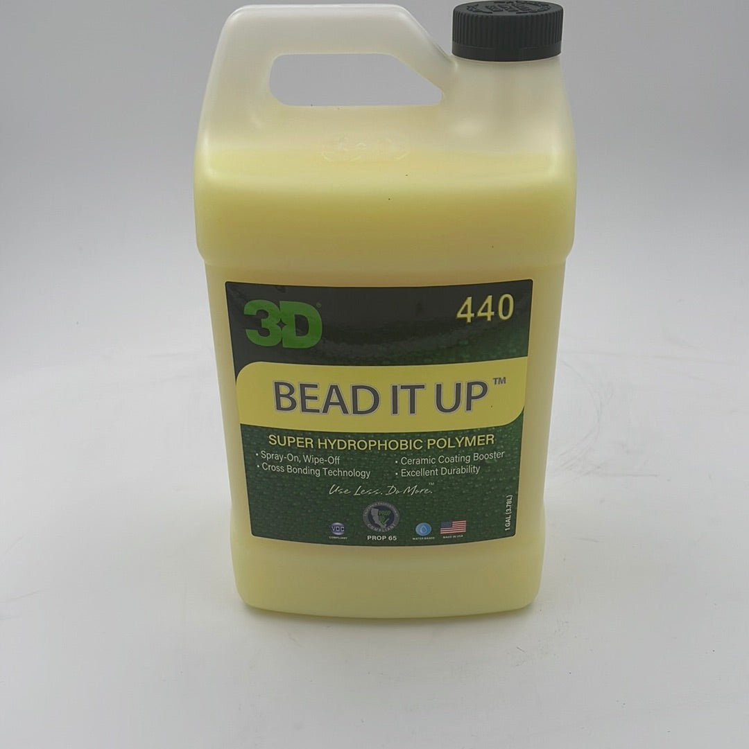 3D Bead It Up Spray Sealant 1 Gallon - full gallon jug front view