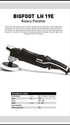 RUPES BigFoot LH19E Rotary Polisher