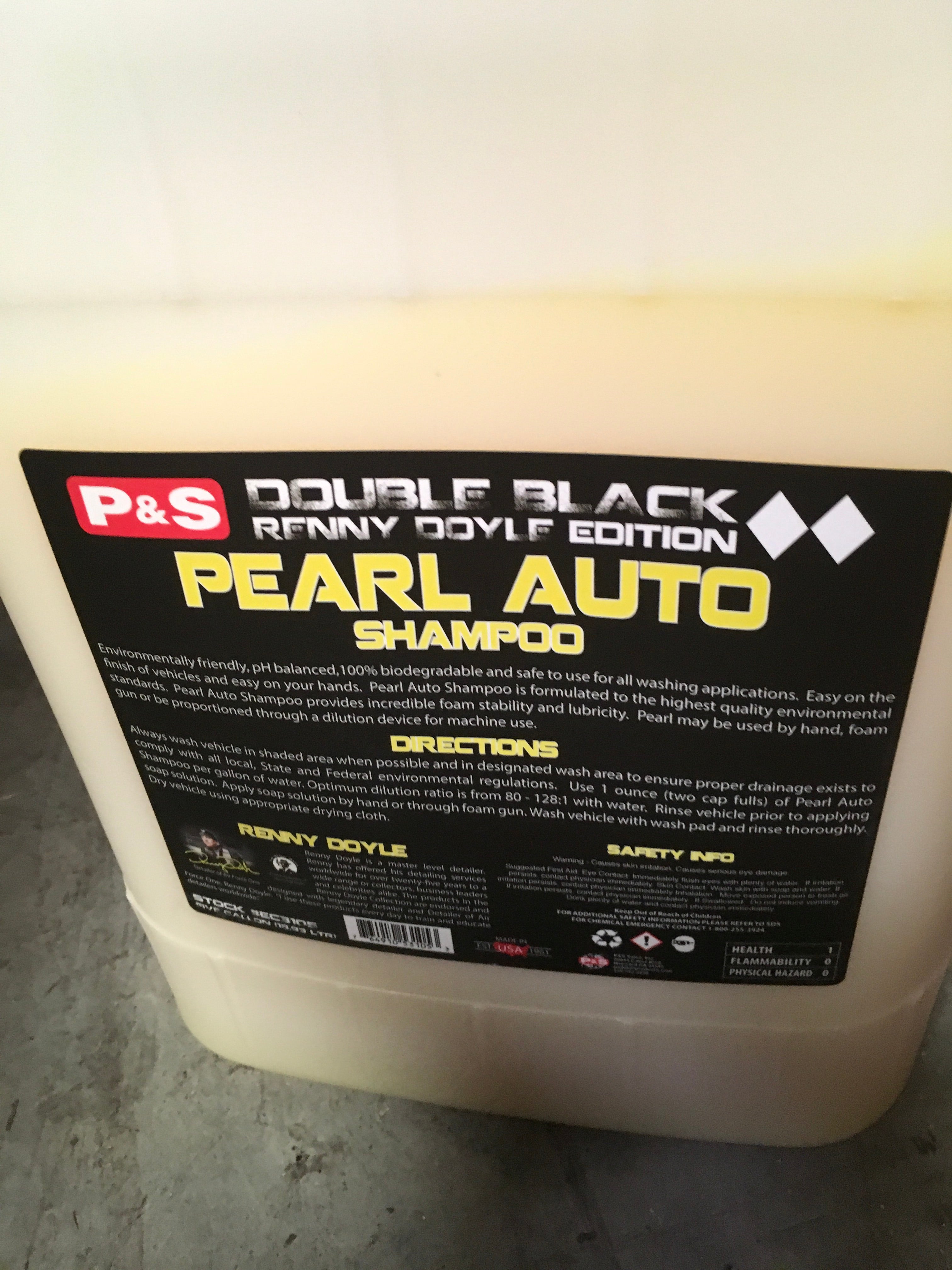 P&S Pearl Auto Shampoo - 5 Gallon